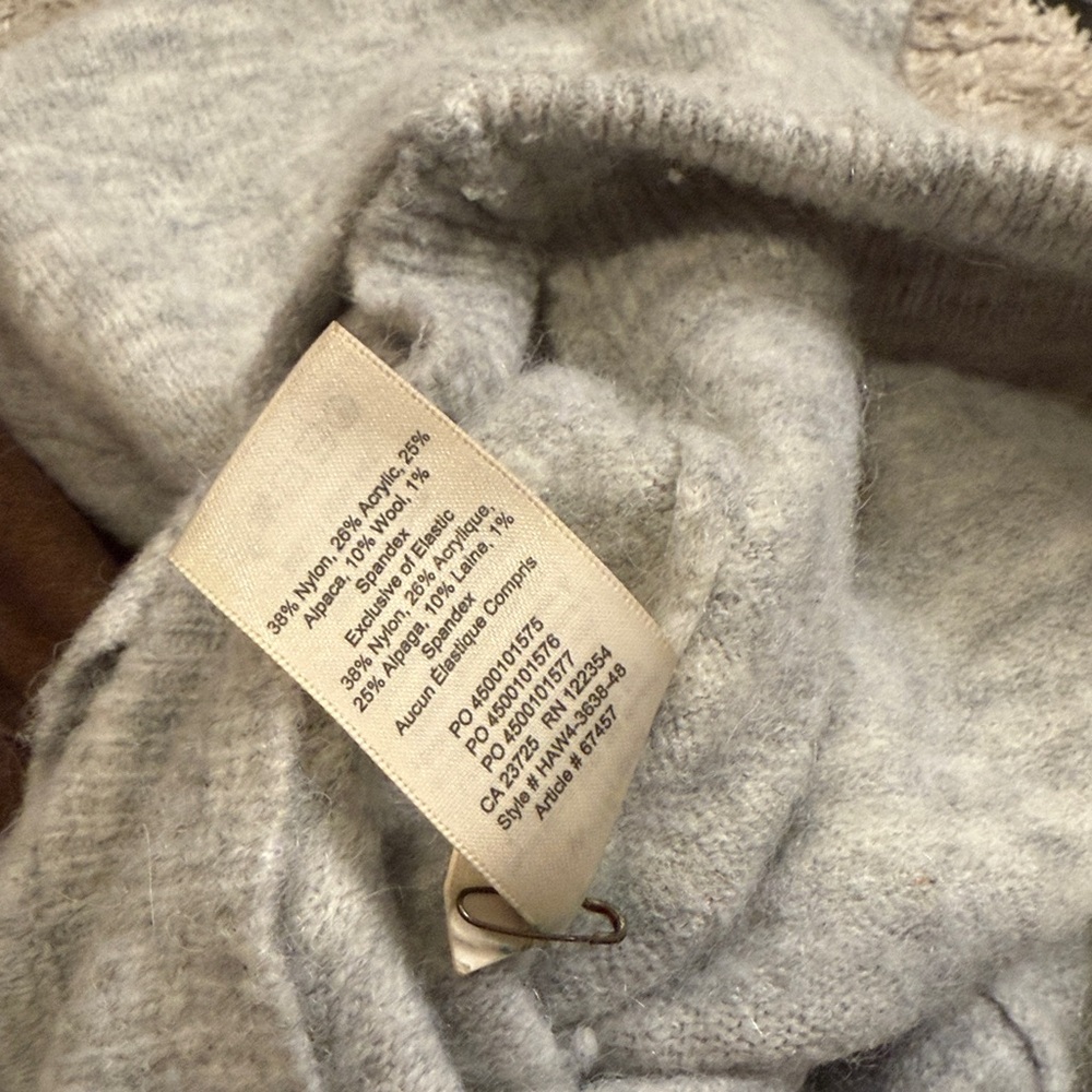 wilfred lorin sweater xs grey soft - Picture 3 of 5